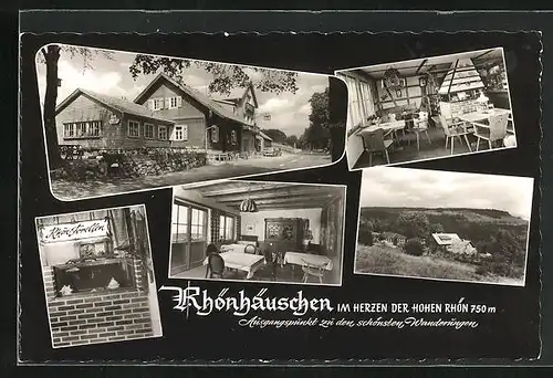 AK Bischofsheim /Rhön, Gasthaus Rhönhäuschen