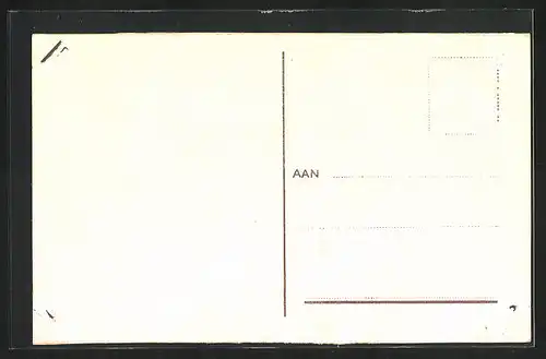 AK Amsterdam, Koloniaal Instituut, Strassenbahn