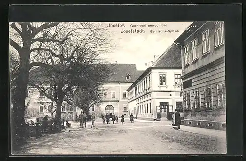 AK Josefstadt / Josefov / Jaromer, Garnisons-Spital