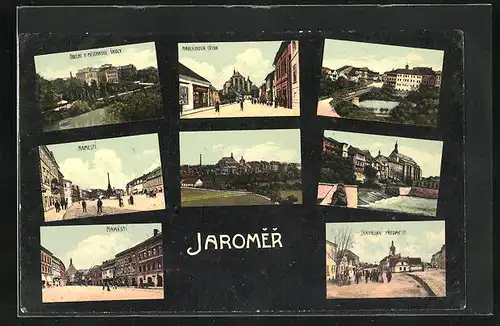 AK Josefstadt / Josefov / Jaromer, Namesti, Jakubske Predmestí