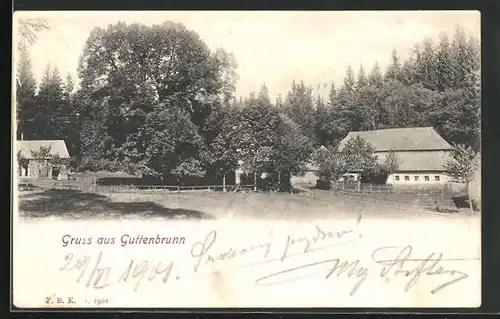 AK Neu-Rettendorf, Gruss aus Guttenbrunn