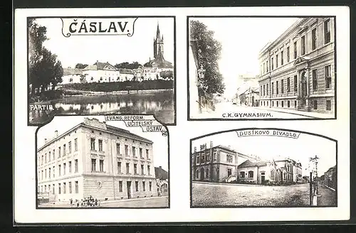 AK Caslav, C. K. Gymnasium, Dusíkovo Divadlo