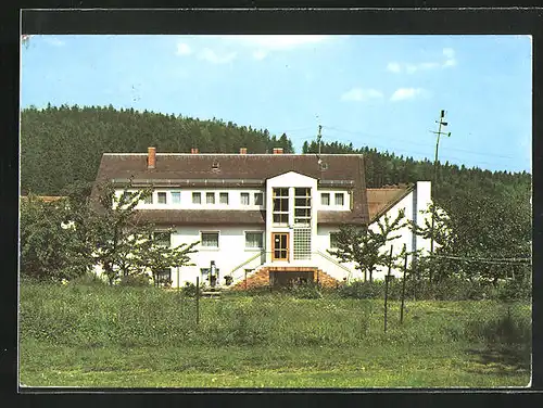 AK Altglashütte /Opf., Restaurant Cafe Pension Blei