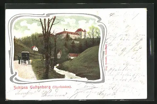 AK Guttenberg /Ofr., Schloss Guttenberg