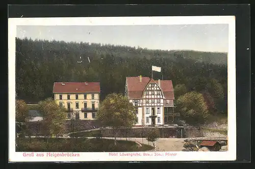 AK Heigenbrücken, Hotel Löwengrube