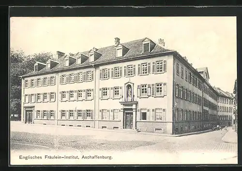 AK Aschaffenburg, Englisches Fräulein-Institut