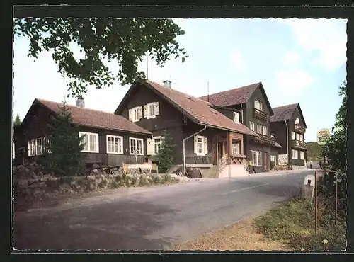 AK Bischofsheim /Rhön, Gasthof und Pension Rhönhäuschen