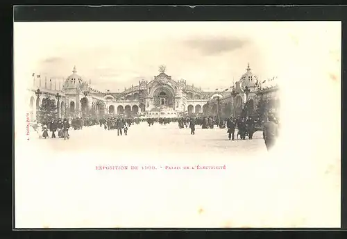 AK Paris, Exposition universelle de 1900, Palais de l`Électricité