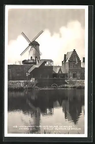 AK Antwerpen, Wereldtentoonstelling 1930, Oud Belgie, De Molen