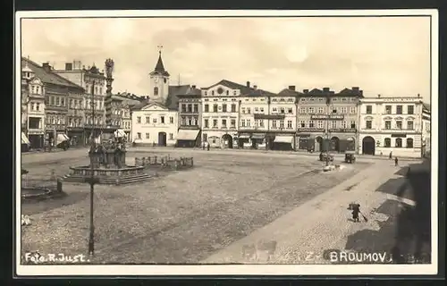 AK Broumov, Hotel Birke am Marktplatz