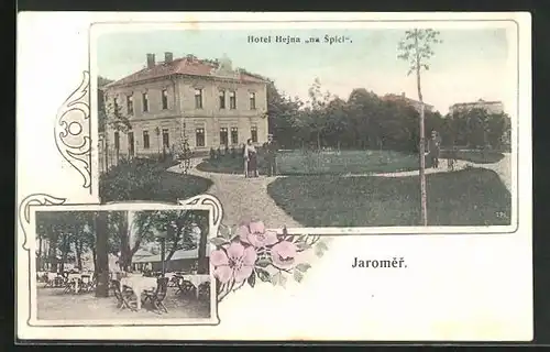 AK Josefstadt / Josefov / Jaromer, Hotel Hejna na Spici