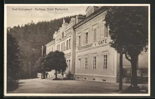 AK Bad Königswart, Kurhaus Hotel Metternich