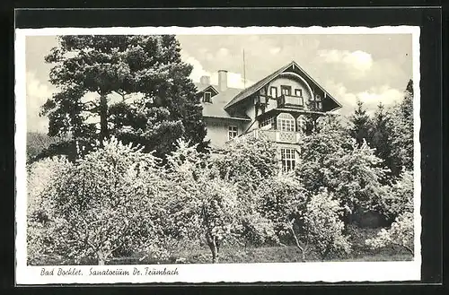 AK Bad Bocklet, Sanatorium Dr. Trümbach