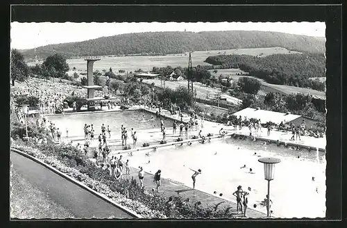 AK Bad Kissingen, Terrassen-Schwimmbad