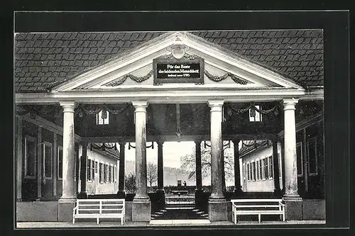 AK Bad Bocklet, Brunnentempel, stärkste Stahlquelle Deutschlands
