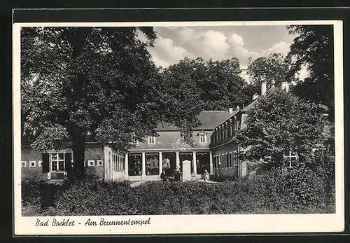AK Bad Bocklet, Am Brunnentempel