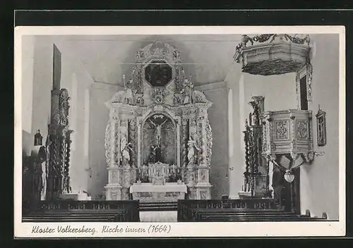 AK Volkersberg, Kloster, Innenansicht