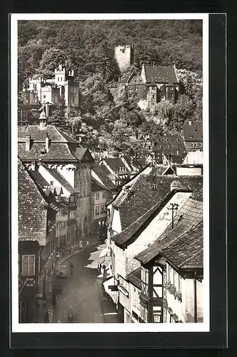 AK Miltenberg a. Main, Ortsansicht mit Hotel Riesen