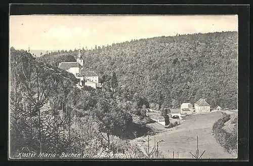 AK Mariabuchen, Kloster mit Buchenmühle