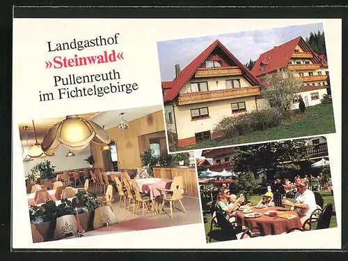 AK Pullenreuth, Landgasthof Steinwald, Harlachberg 4