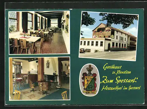 AK Hessenthal /Spessart, Gasthaus und Pension Zum Spessart