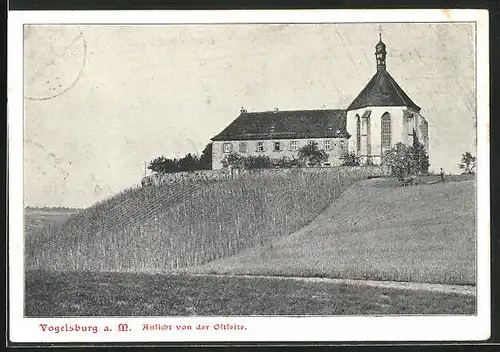 AK Vogelsburg a. M., Ansicht von der Ostseite