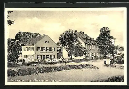 AK Rohrbrunn, Das Gasthaus im Spessart