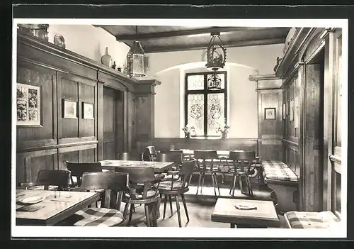 AK Streitberg /Fränk. Schweiz, historische Pilgerstube der alten Kurhausbrennerei Hans Hertlein