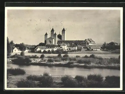 AK Münsterschwarzach, Benediktinerabtei, Westseite