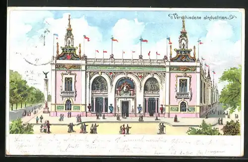Lithographie Paris, Exposition universelle de 1900, Verschiedene Industrien