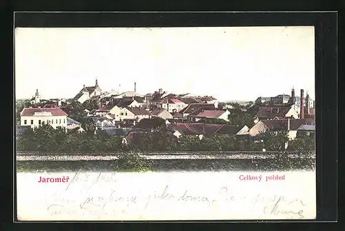 Lithographie Josefstadt / Josefov / Jaromer, Celkovy pohled