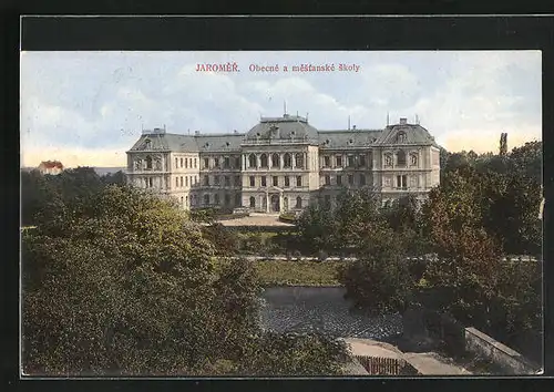 AK Josefstadt / Josefov / Jaromer, Obecné a mestanské skoly
