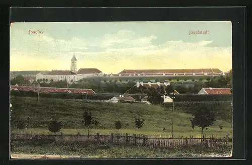 AK Josefstadt / Josefov / Jaromer, Panorama