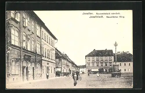 AK Josefstadt / Josefov / Jaromer, Neustädter Ring