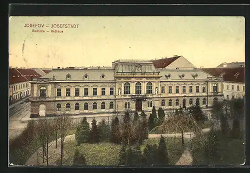 AK Josefstadt / Josefov / Jaromer, Radnice