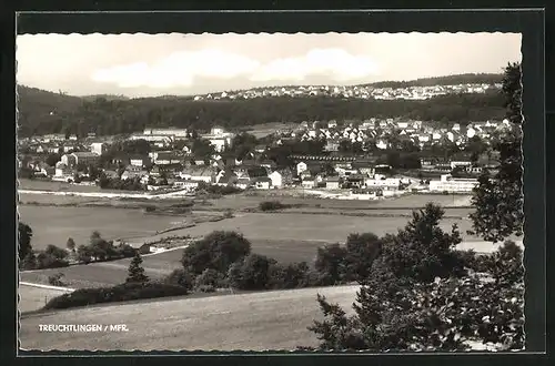 AK Treuchtlingen, Panorama der Ober- und Unterstadt