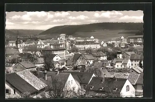 AK Treuchtlingen, Blick über die Dächer der Stadt