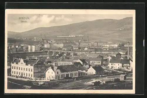 AK Beraun / Beroun, Panorama am Fluss