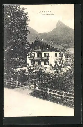 AK Dorf Kreuth, Hotel-Pension Villa Goettfried
