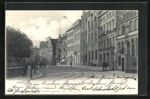 AK Lübeck, Apotheke in der Breite Strasse