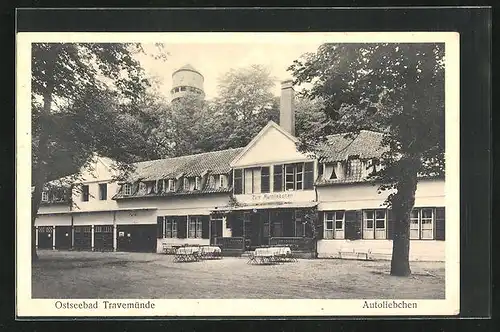 AK Travemünde, Gasthaus Zum Autoliebchen