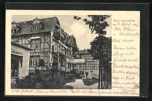AK Bad Nauheim, Hotel Villa Wilutzky