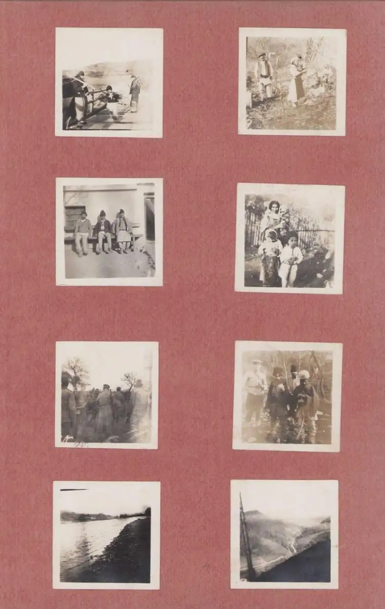 Fotoalbum 1.WK, Ansicht Rumänien, Suraia, Curtea de Arges, 286 Fotografien Deutsche Soldaten im Kriegseinsatz, 34 x 22cm 11