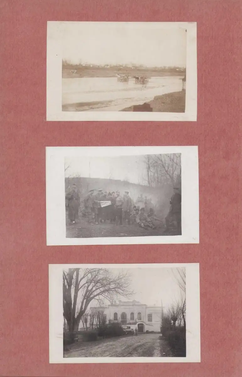 Fotoalbum 1.WK, Ansicht Rumänien, Suraia, Curtea de Arges, 286 Fotografien Deutsche Soldaten im Kriegseinsatz, 34 x 22cm 14