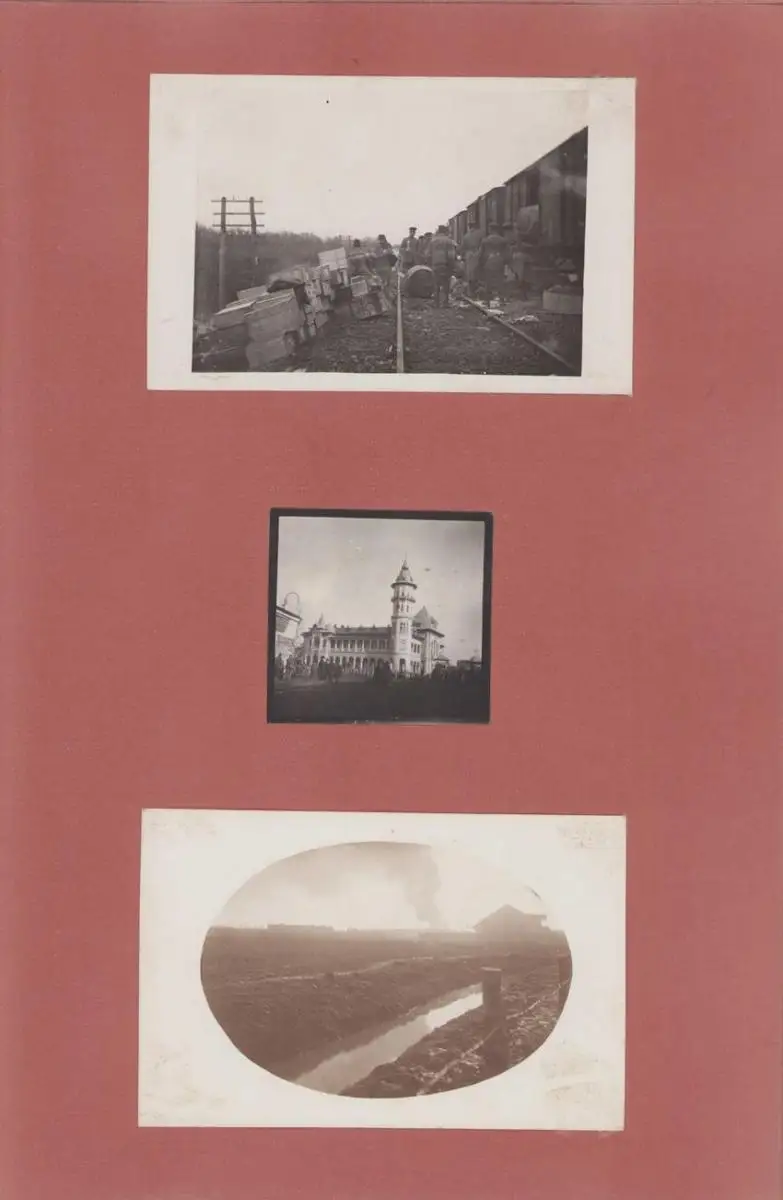Fotoalbum 1.WK, Ansicht Rumänien, Suraia, Curtea de Arges, 286 Fotografien Deutsche Soldaten im Kriegseinsatz, 34 x 22cm 15