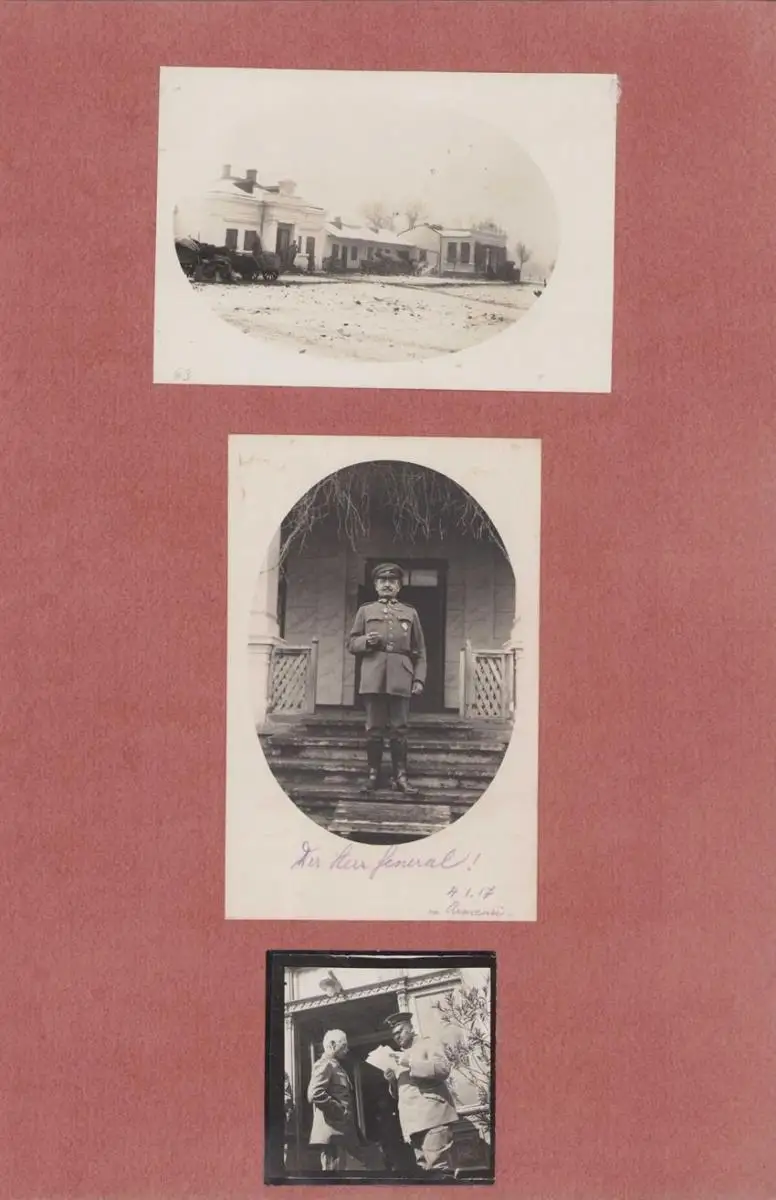 Fotoalbum 1.WK, Ansicht Rumänien, Suraia, Curtea de Arges, 286 Fotografien Deutsche Soldaten im Kriegseinsatz, 34 x 22cm 19