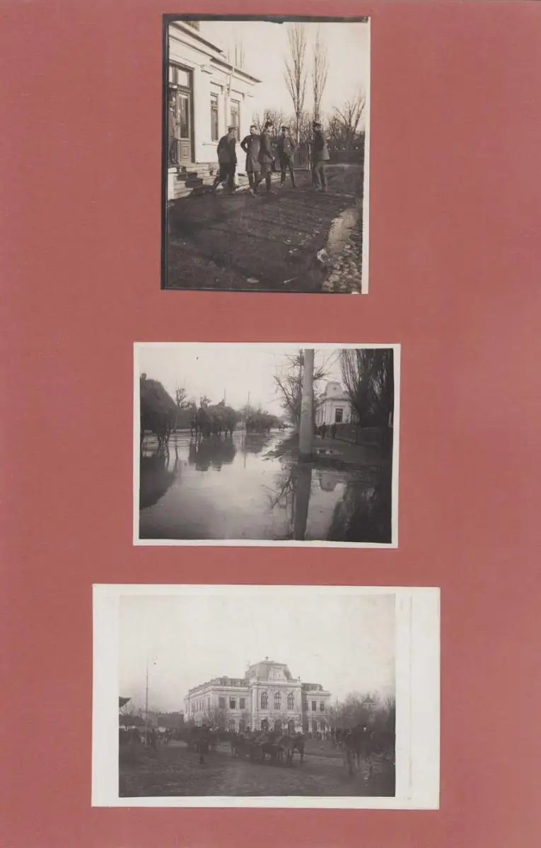 Fotoalbum 1.WK, Ansicht Rumänien, Suraia, Curtea de Arges, 286 Fotografien Deutsche Soldaten im Kriegseinsatz, 34 x 22cm 21