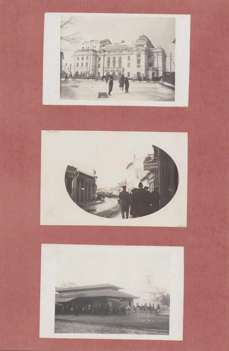 Fotoalbum 1.WK, Ansicht Rumänien, Suraia, Curtea de Arges, 286 Fotografien Deutsche Soldaten im Kriegseinsatz, 34 x 22cm 22