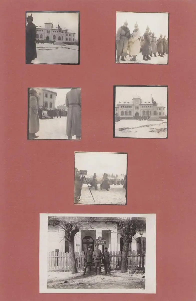 Fotoalbum 1.WK, Ansicht Rumänien, Suraia, Curtea de Arges, 286 Fotografien Deutsche Soldaten im Kriegseinsatz, 34 x 22cm 23