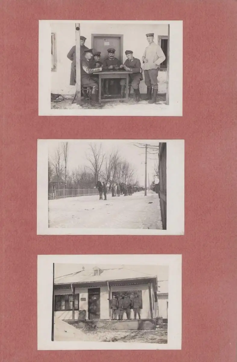 Fotoalbum 1.WK, Ansicht Rumänien, Suraia, Curtea de Arges, 286 Fotografien Deutsche Soldaten im Kriegseinsatz, 34 x 22cm 27